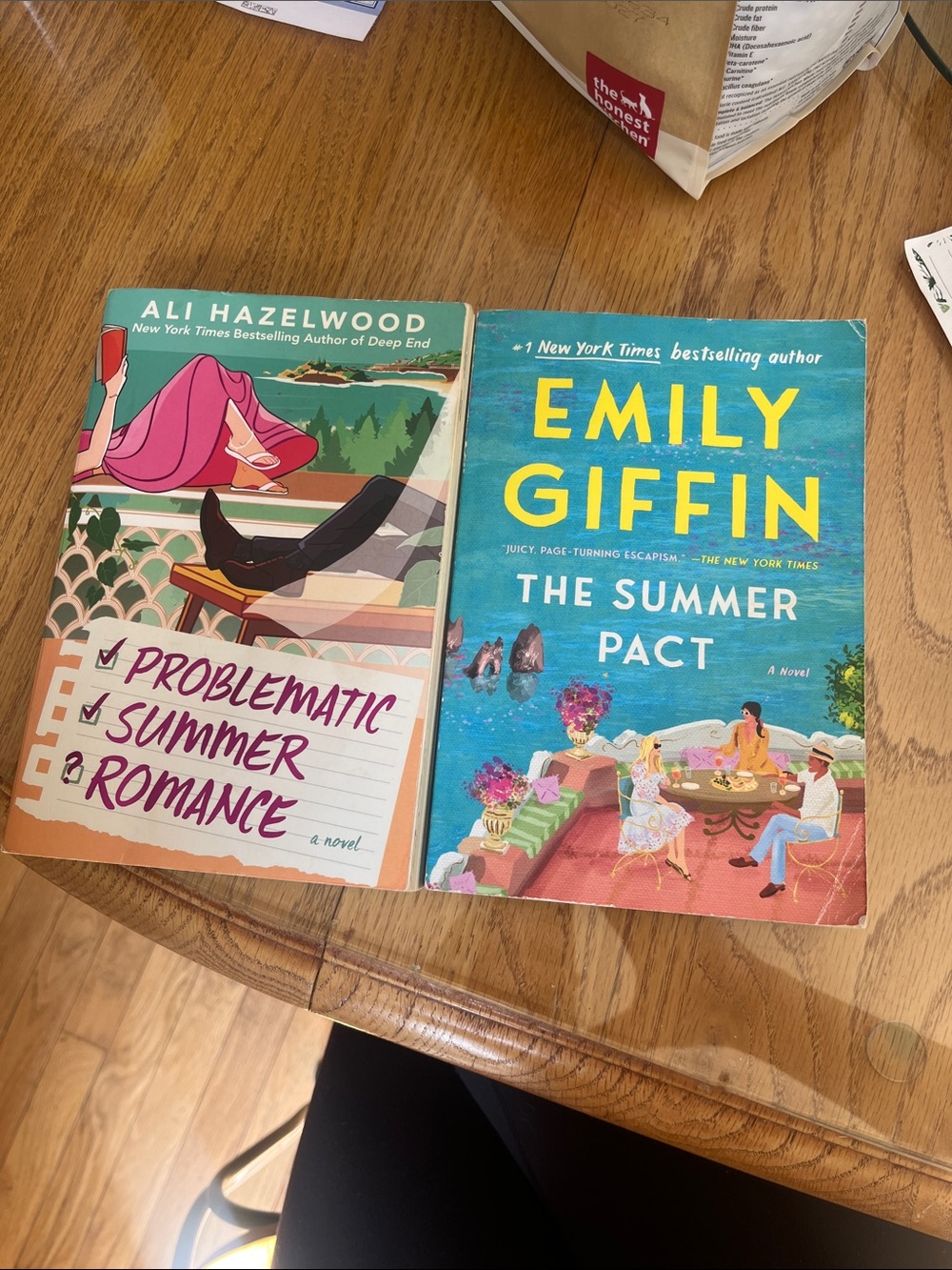 Set of 2 Beachy Summer Paperbacks - Ali Hazelwood & Emily Giffin